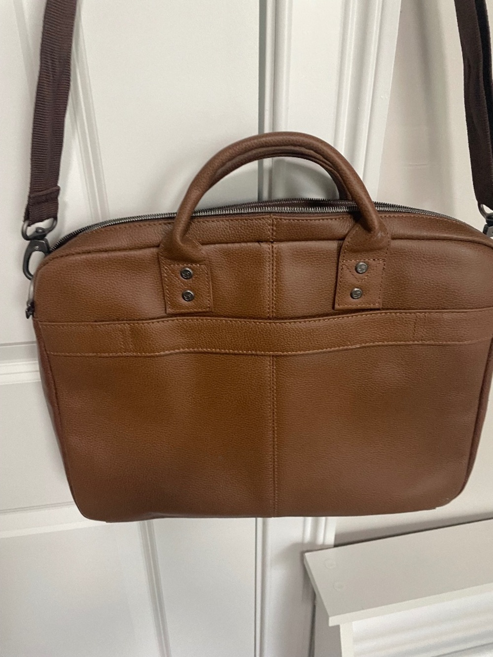 Unisex - Leather Computer/work Bag - Picture 1 of 7